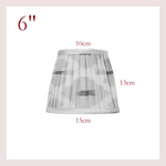 6" Customers Own Material Lampshade (0.5M for 4 shades)