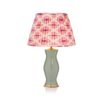 PINK AND CREAM IKAT LAMPSHADE