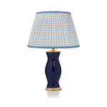 BLUE STRIPED LAMPSHADE