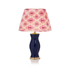 PINK AND CREAM IKAT LAMPSHADE