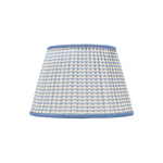 BLUE STRIPED LAMPSHADE