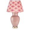 PINK AND CREAM IKAT LAMPSHADE