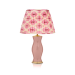 PINK AND CREAM IKAT LAMPSHADE