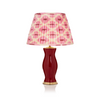 PINK AND CREAM IKAT LAMPSHADE