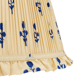 THE BLUE ROSE LAMPSHADE WITH FRILL