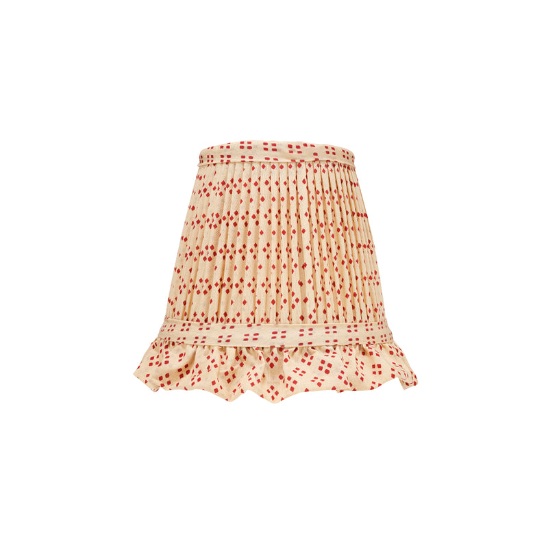 THE FOUR LEAF CLOVER LAMPSHADE WITH FRILL