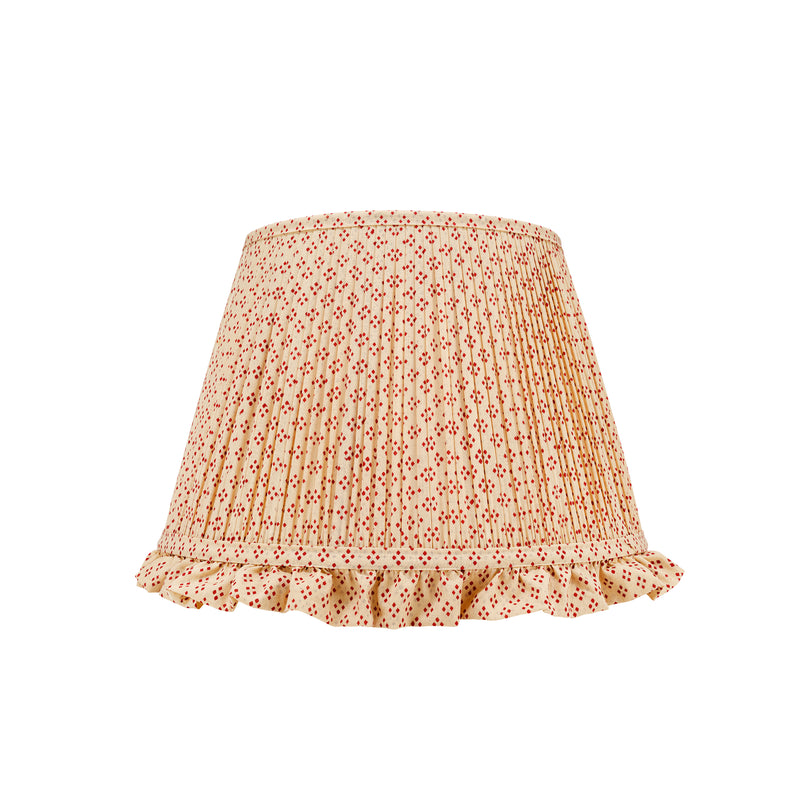 THE FOUR LEAF CLOVER LAMPSHADE WITH FRILL