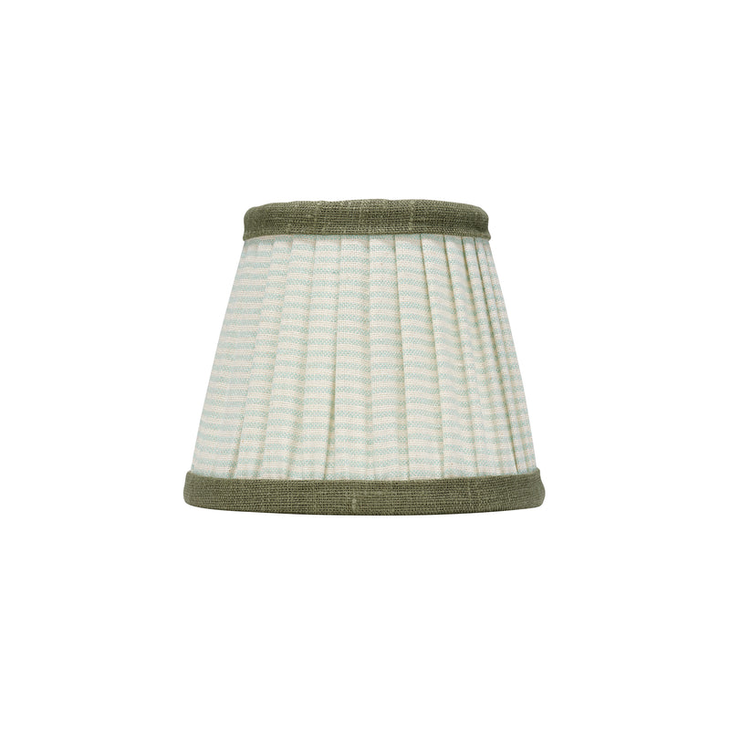 GREEN STRIPED WALL LIGHT