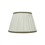 GREEN STRIPED LAMPSHADE