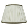 GREEN STRIPED LAMPSHADE