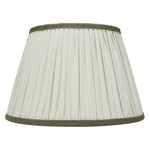 GREEN STRIPED LAMPSHADE