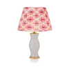 PINK AND CREAM IKAT LAMPSHADE