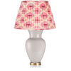 PINK AND CREAM IKAT LAMPSHADE