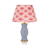 PINK AND CREAM IKAT LAMPSHADE