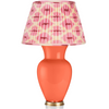 PINK AND CREAM IKAT LAMPSHADE