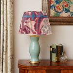 PINK AND FUCHSIA IKAT LAMPSHADE