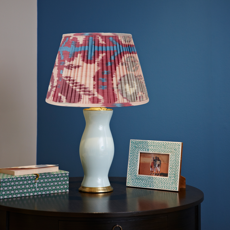 PINK AND FUCHSIA IKAT LAMPSHADE