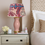 PINK AND FUCHSIA IKAT LAMPSHADE