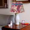 PINK AND FUCHSIA IKAT LAMPSHADE