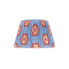 BLUE SILK IKAT LAMPSHADES - ONLY 1 X 10"