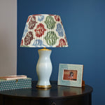 AUTUMNAL SILK IKAT LAMPSHADES SHOT