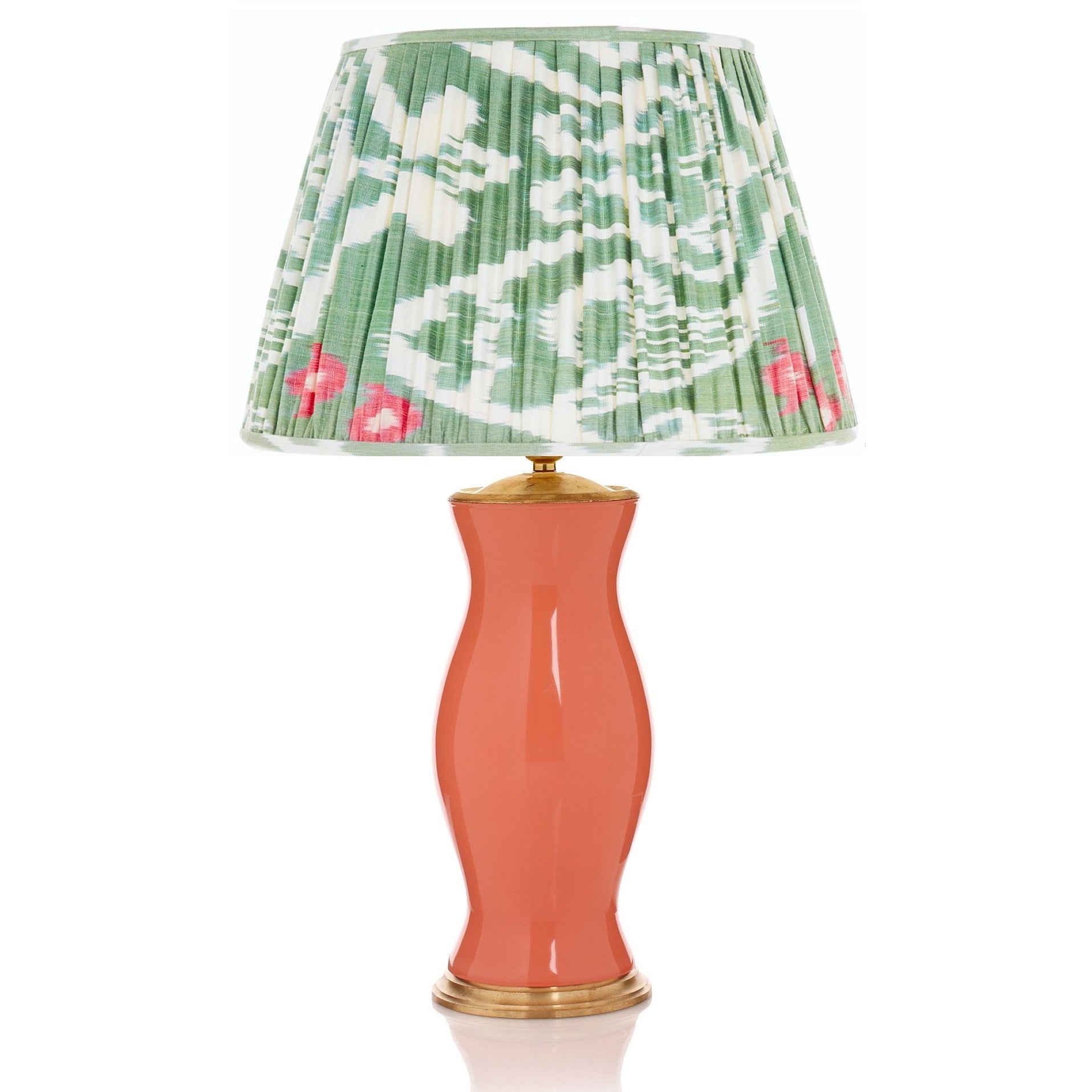 Coral color table lamp sales