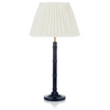 SMALL BAMBOO LACQUERED LAMP IN NAVY