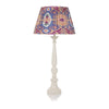 LARGE LACQUERED TABLE LAMPS IN IVORY