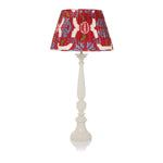 LARGE LACQUERED TABLE LAMPS IN IVORY