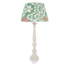 LARGE LACQUERED TABLE LAMPS IN IVORY