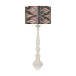 LARGE LACQUERED TABLE LAMPS IN IVORY