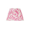 PINK SILK IKAT LAMPSHADES, 1 X 16" LEFT, 1 X 20" UK