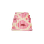 PINK AND CREAM IKAT LAMPSHADE