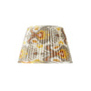 GREY AND YELLOW SILK IKAT LAMPSHADES - ONLY 2 X 10"