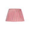 PLEATED LINEN LAMPSHADE IN PINK