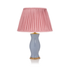 PLEATED LINEN LAMPSHADE IN PINK