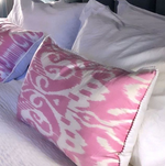 PINK RECTANGULAR CUSHION CLIENT SHOT