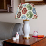 AUTUMNAL SILK IKAT LAMPSHADES SHOT