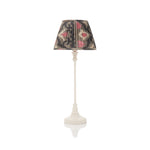 SMALL BEDSIDE LACQUERED TABLE LAMPS IN IVORY