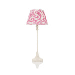 SMALL BEDSIDE LACQUERED TABLE LAMPS IN IVORY