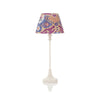 SMALL BEDSIDE LACQUERED TABLE LAMPS IN IVORY