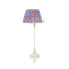 SMALL BEDSIDE LACQUERED TABLE LAMPS IN IVORY