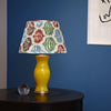 AUTUMNAL SILK IKAT LAMPSHADES SHOT