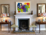 AUTUMNAL SILK IKAT LAMPSHADES SHOT