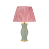 PLEATED LINEN LAMPSHADE IN PINK